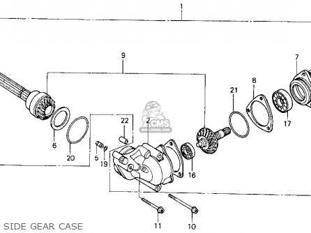 1985 honda big red 250es parts diagram