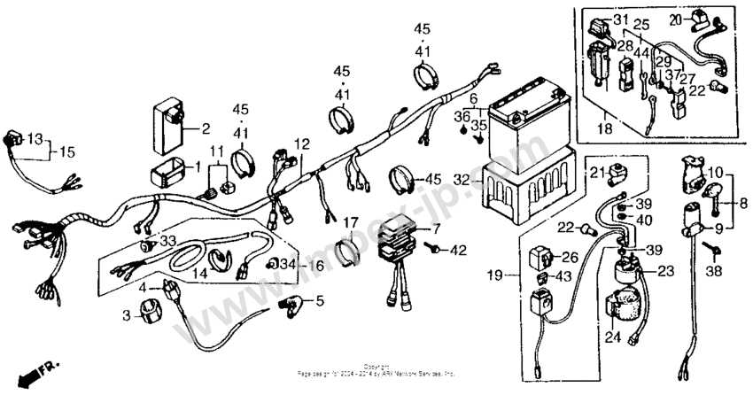 1985 honda big red 250es parts diagram