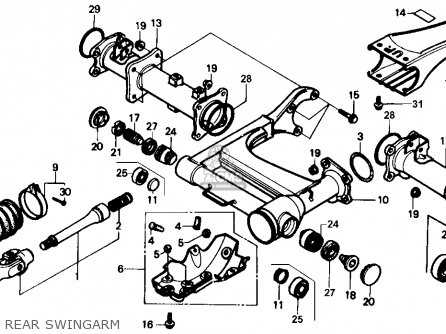 1989 honda fourtrax 300 parts diagram