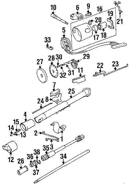 1994 jeep wrangler parts diagram