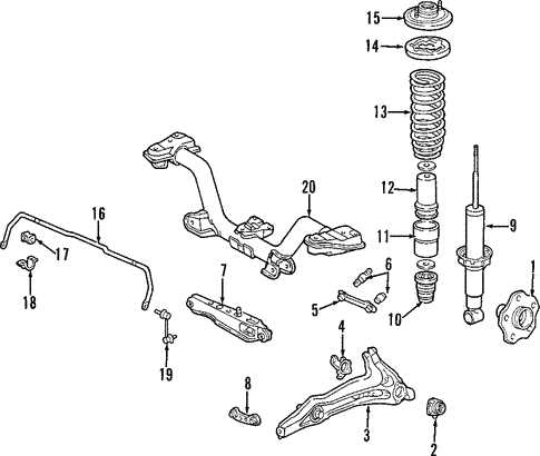 1997 honda crv parts diagram