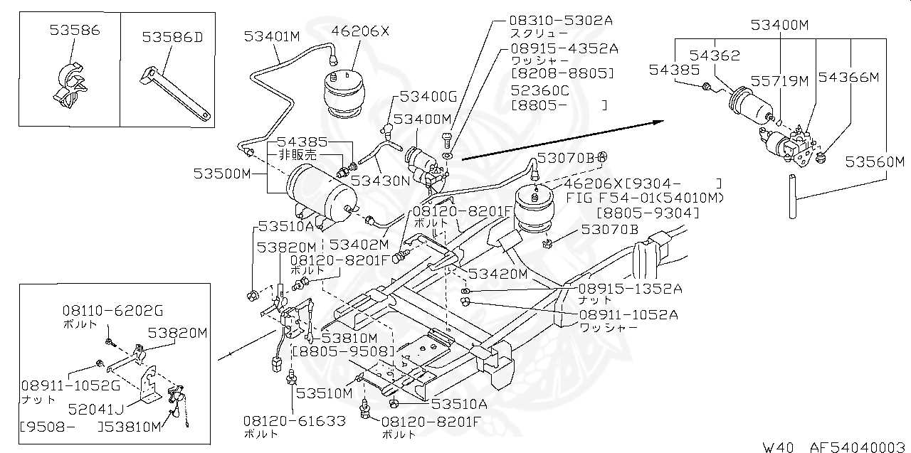 1997 nissan pathfinder parts diagram