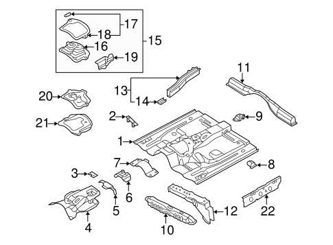 1997 nissan pathfinder parts diagram