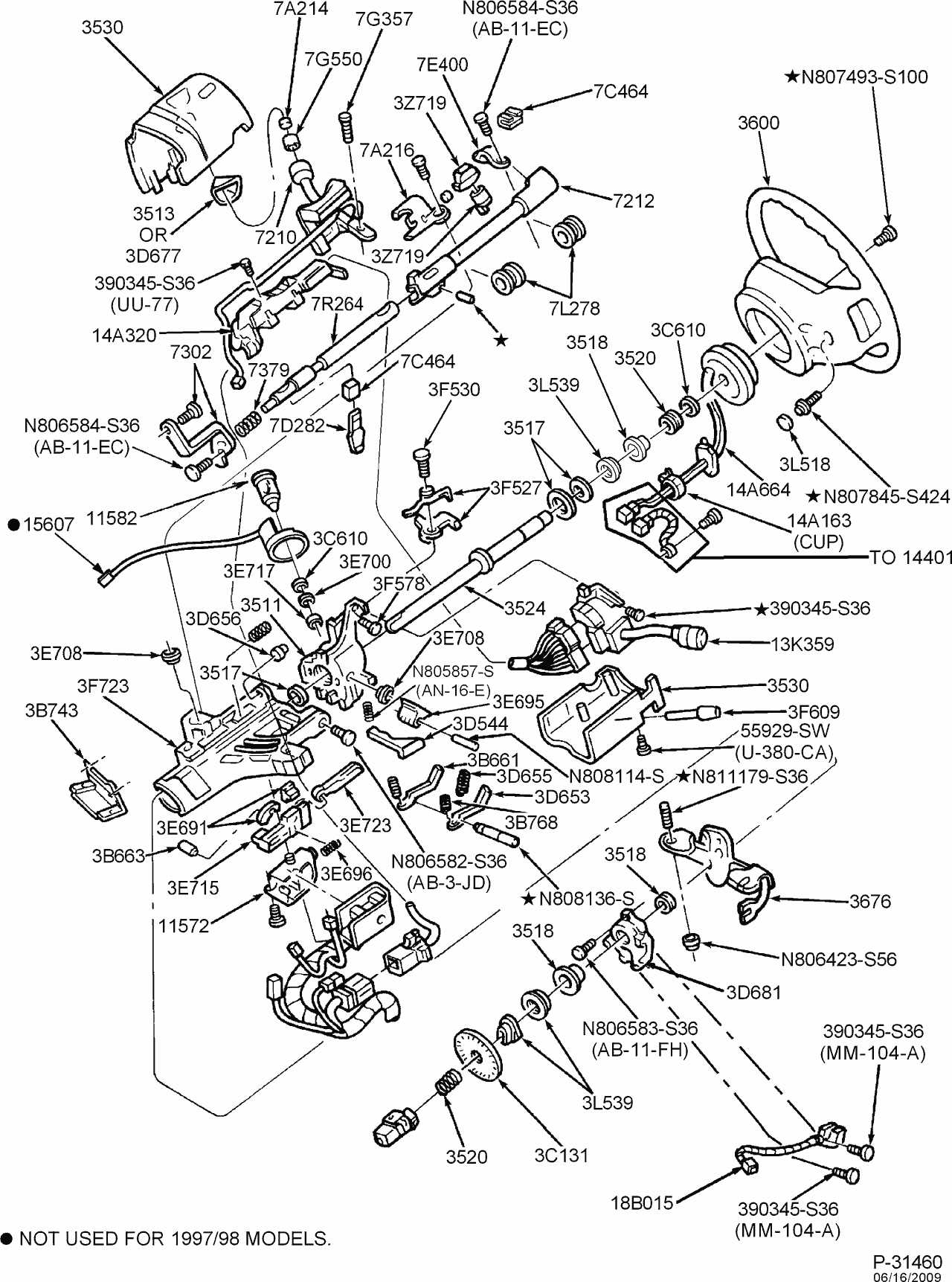 1999 ford f150 parts diagram