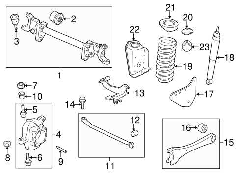 1999 ford f350 front end parts diagram