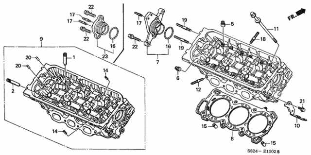 1999 honda accord parts diagram