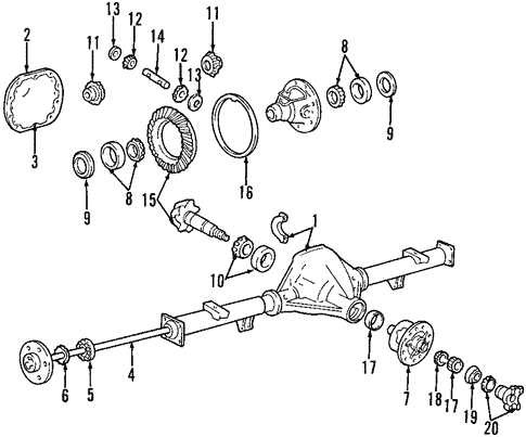 1999 ford f150 parts diagram