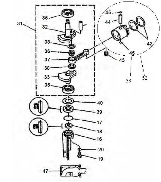 2 stroke yamaha outboard motor parts diagram