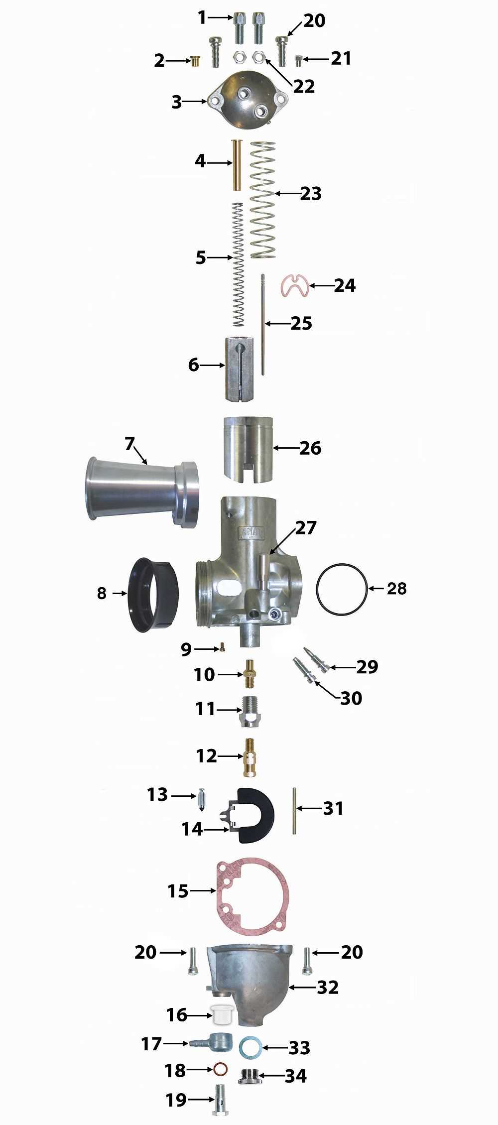 2 stroke carburetor parts diagram