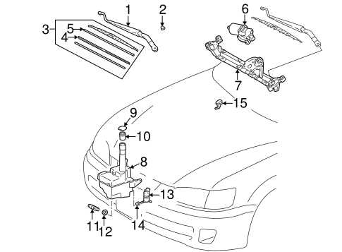 2001 toyota camry parts diagram