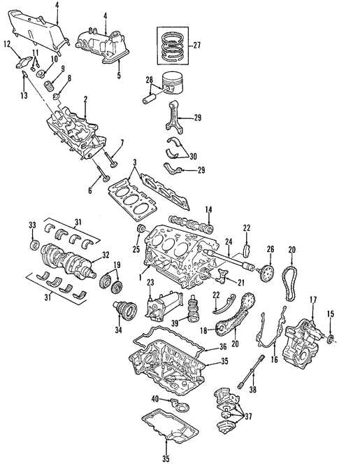 2001 ford explorer parts diagram