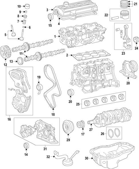 2001 toyota camry parts diagram