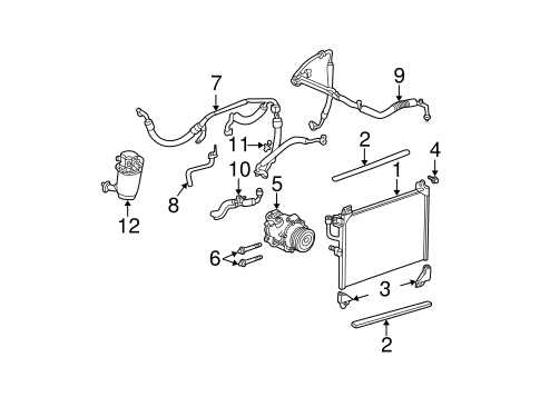 2003 gmc envoy parts diagram