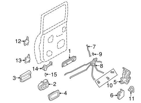 2003 nissan frontier parts diagram