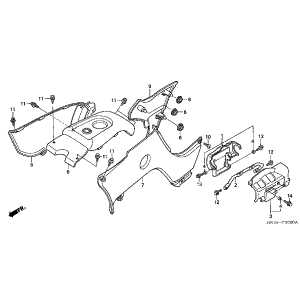 2003 honda rincon 650 parts diagram