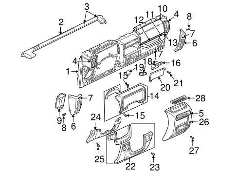 2003 jeep wrangler parts diagram