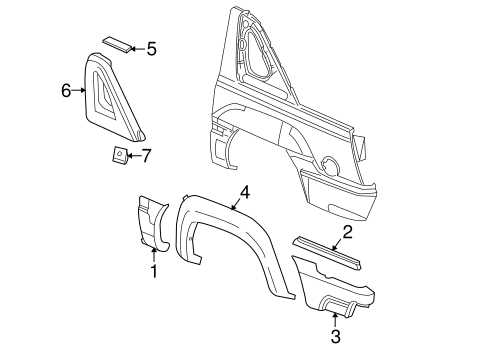 2004 chevy avalanche parts diagram