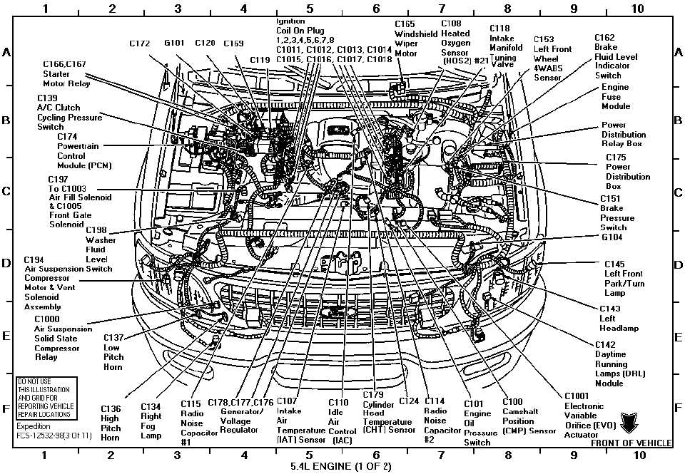 2004 ford f150 body parts diagram