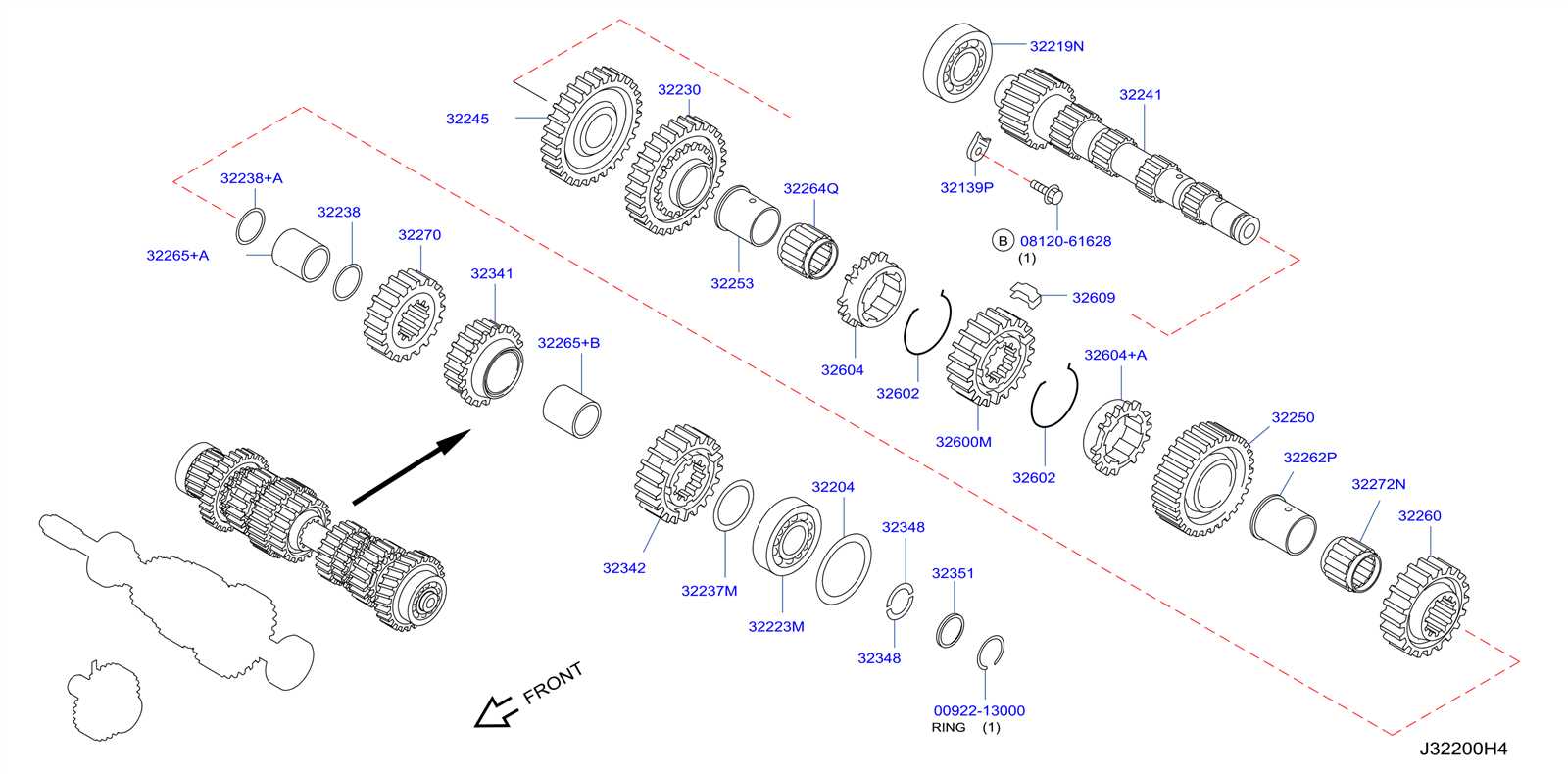 2004 nissan maxima parts diagram