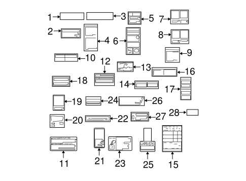 2004 toyota sienna parts diagram