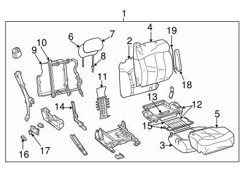 2004 chevy avalanche parts diagram