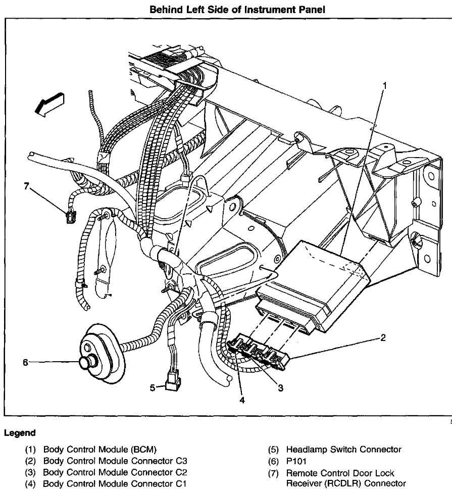 2004 chevy impala parts diagram