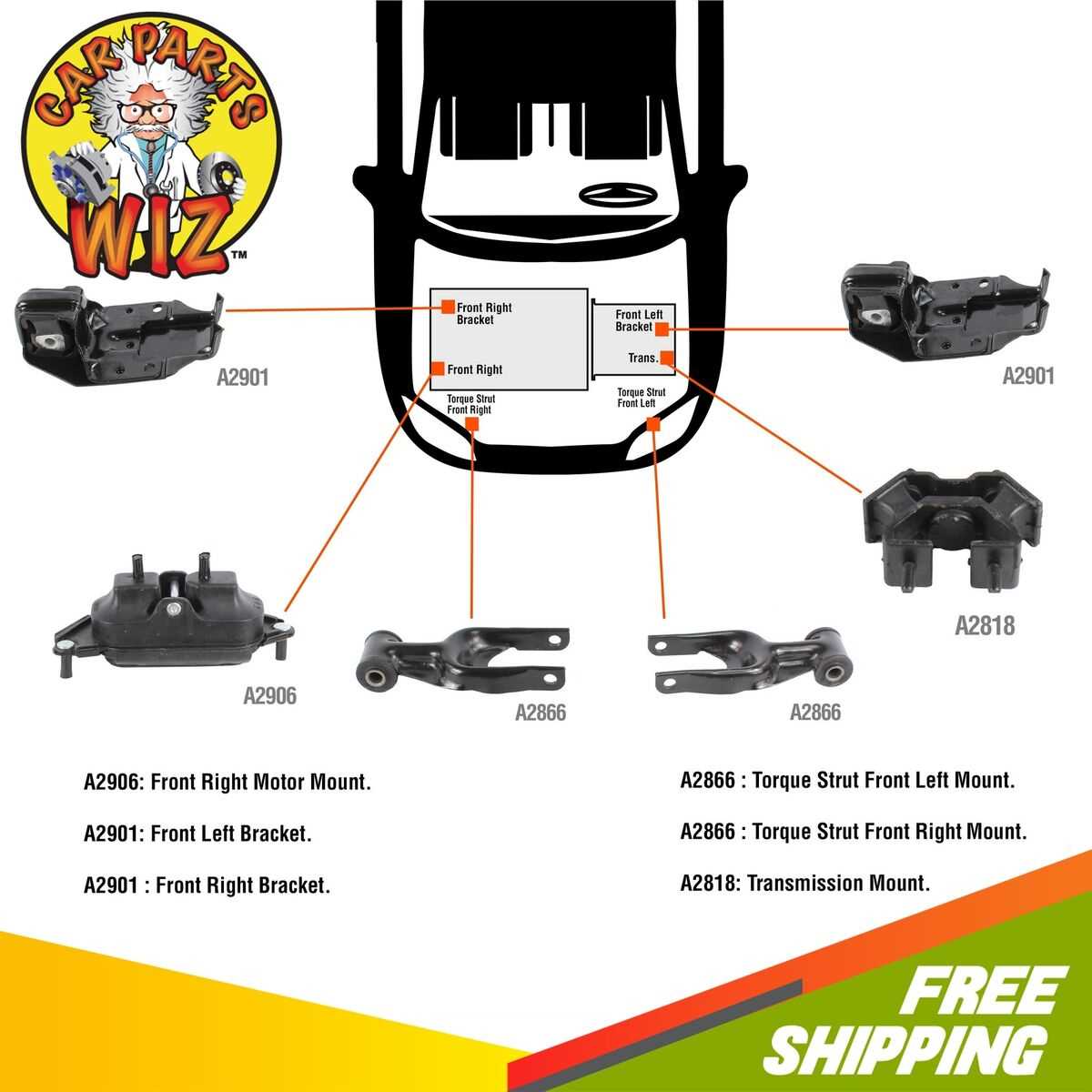 2004 chevy impala parts diagram