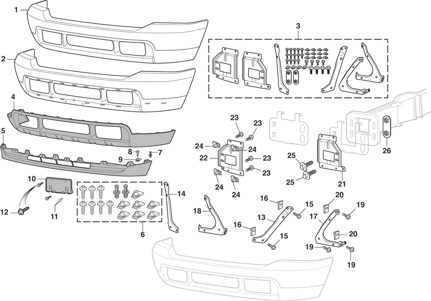 2004 ford f350 parts diagram