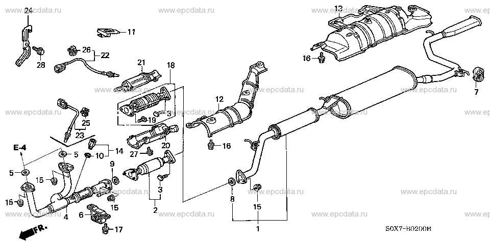 2004 honda odyssey parts diagram