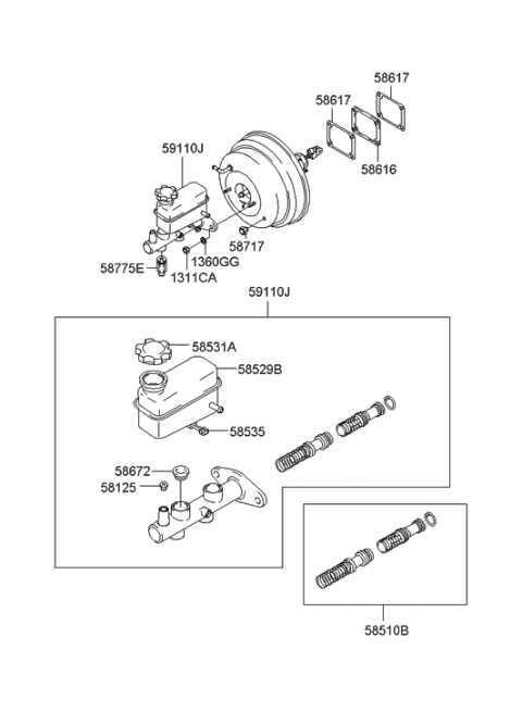 2004 hyundai santa fe parts diagram