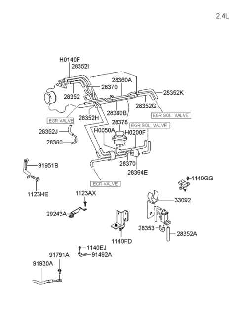 2004 hyundai santa fe parts diagram