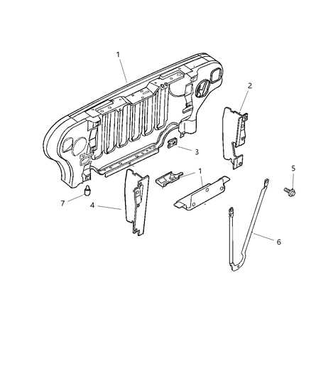 2004 jeep wrangler parts diagram