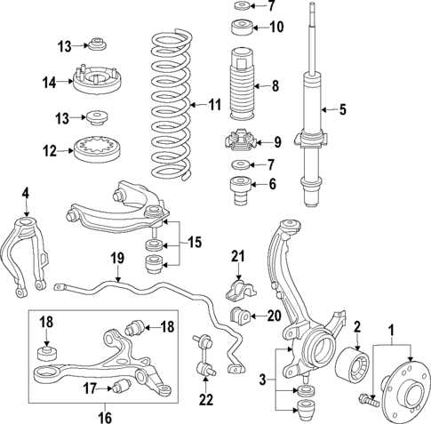 2005 honda accord body parts diagram