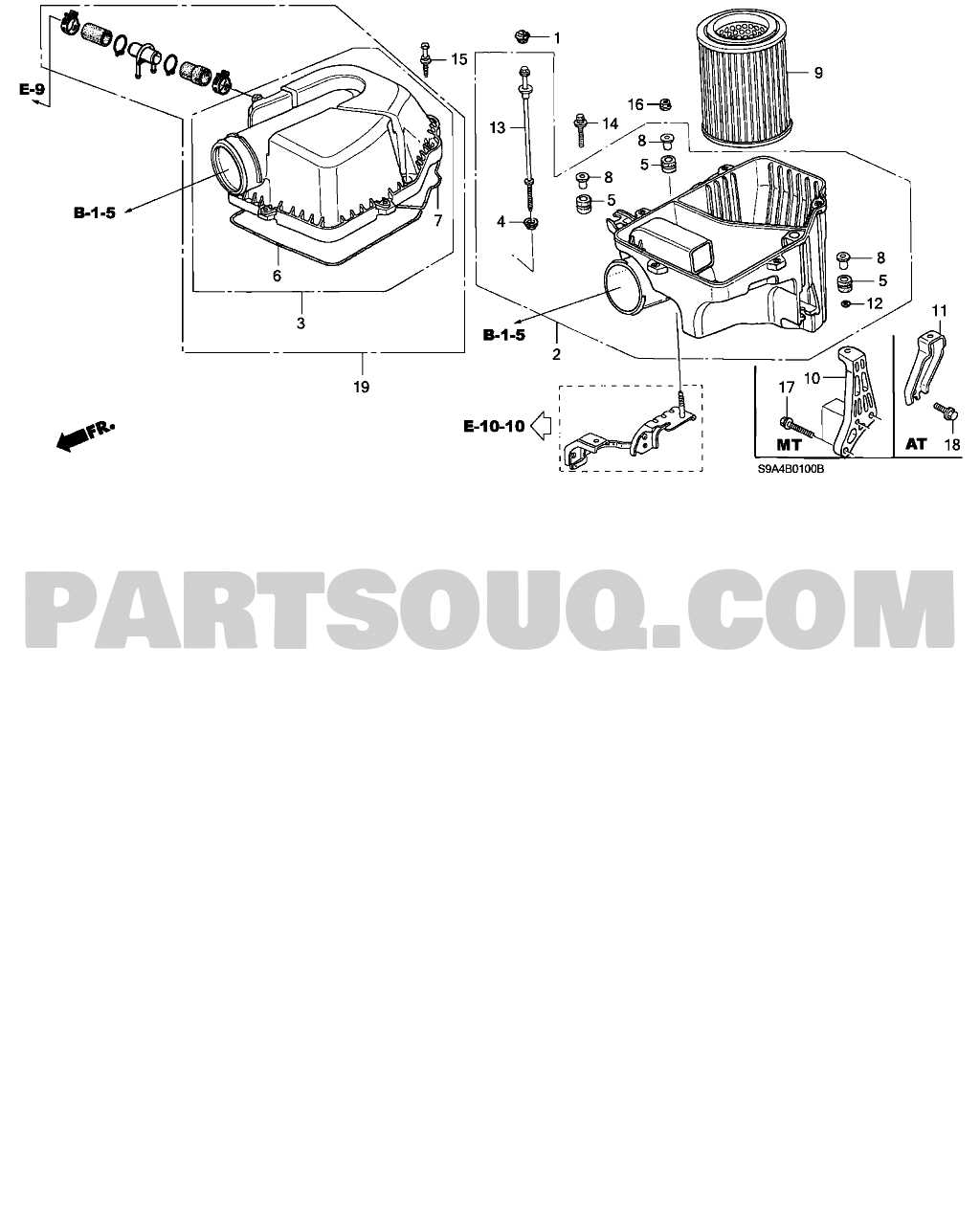 2005 honda crv parts diagram