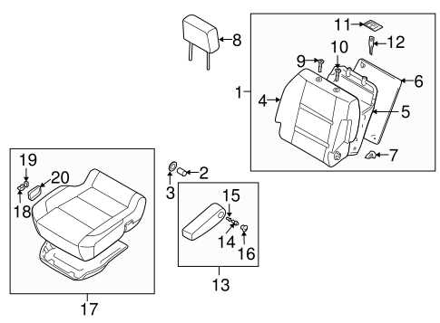 2005 nissan titan parts diagram