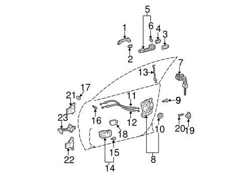 2005 toyota camry parts diagram