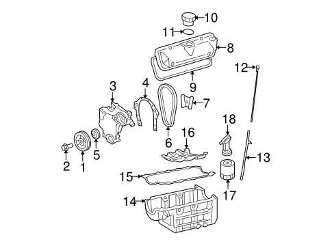 2005 chevy equinox engine parts diagram