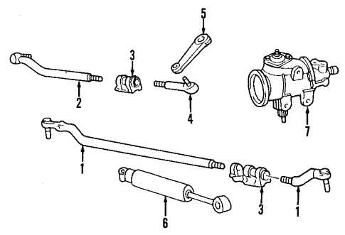 2005 ford f250 front axle parts diagram