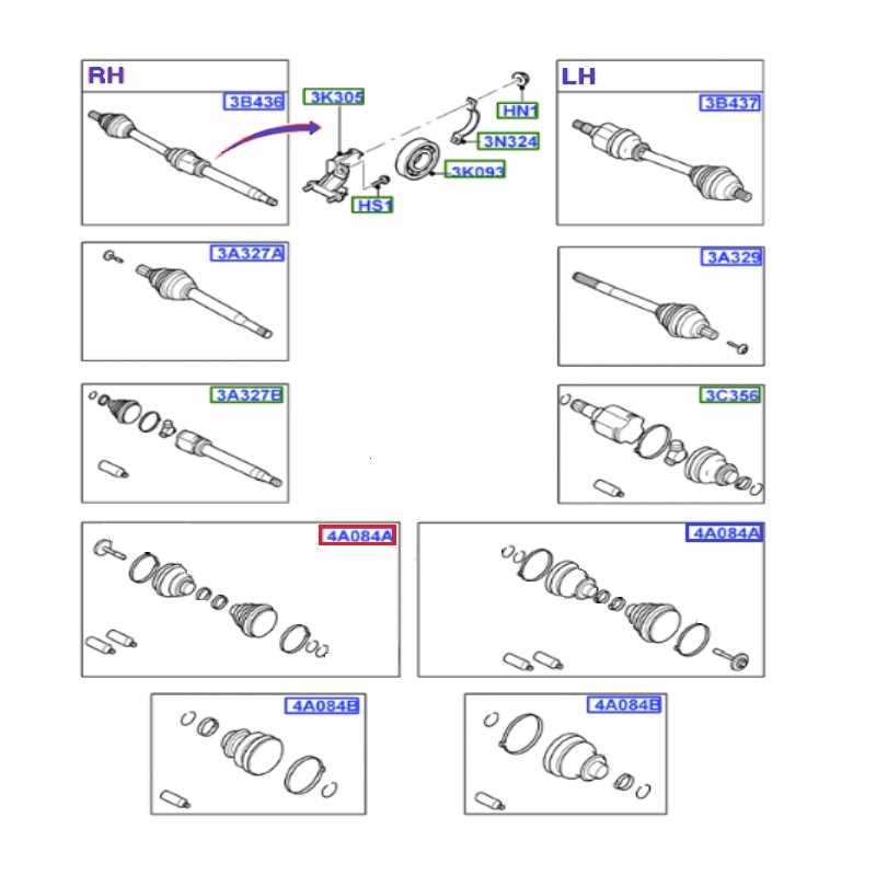 2005 ford focus parts diagram