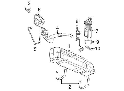 2005 gmc yukon parts diagram