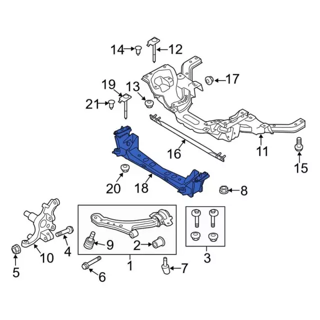 2005 mustang parts diagram