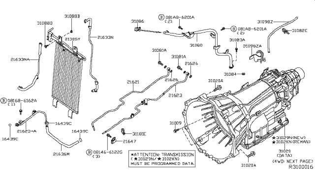 2005 nissan titan parts diagram