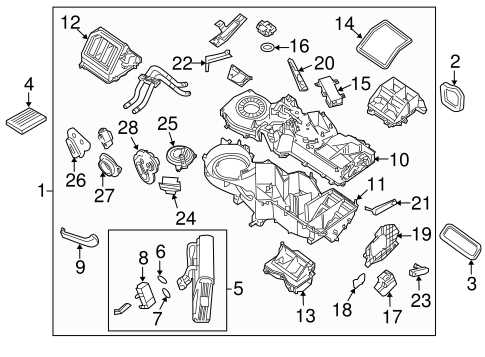 2005 nissan titan parts diagram