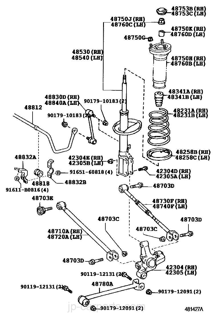 2005 toyota camry parts diagram