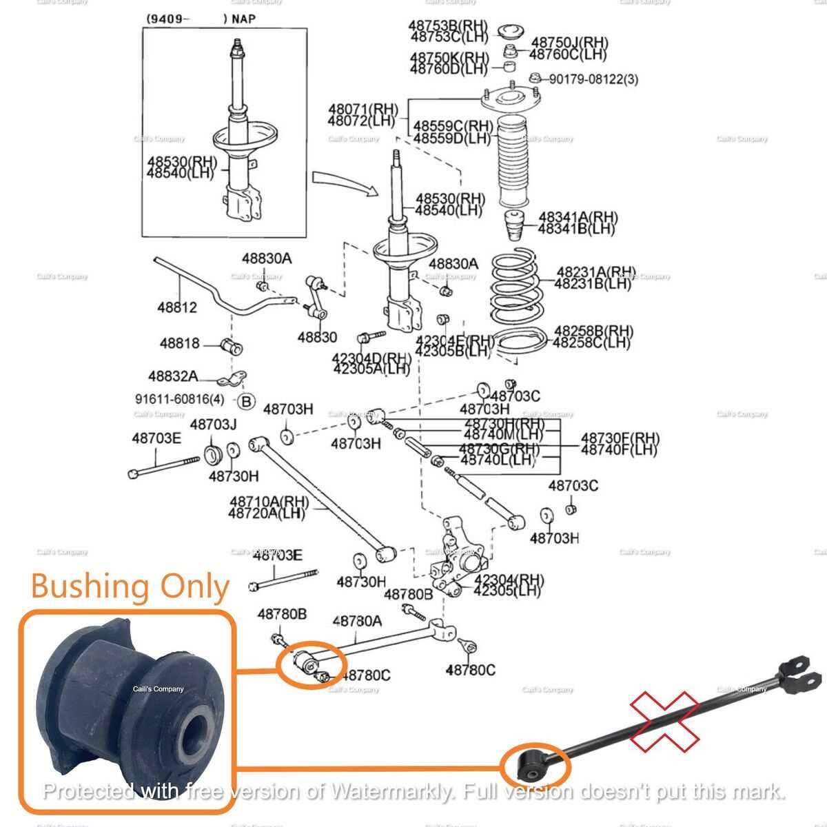 2005 toyota camry parts diagram