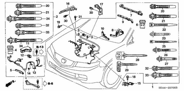 2006 acura tsx parts diagram