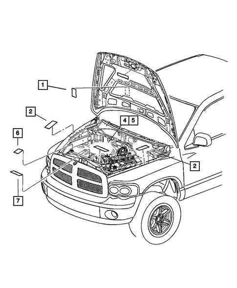 2006 dodge ram 2500 front end parts diagram