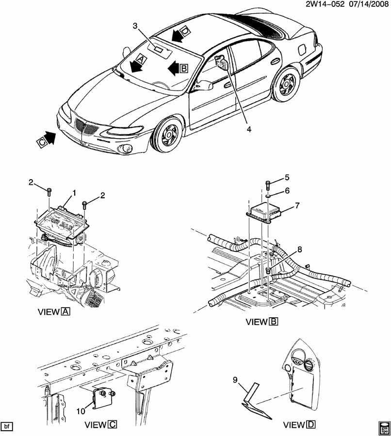 2006 pontiac grand prix parts diagram