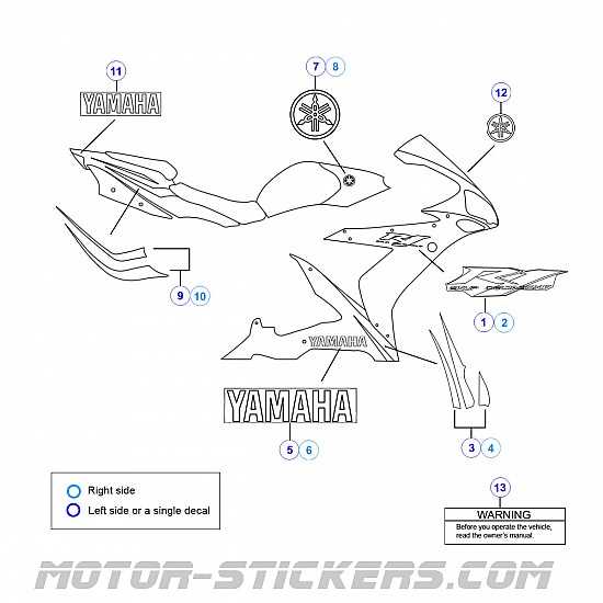 2006 yamaha r1 parts diagram