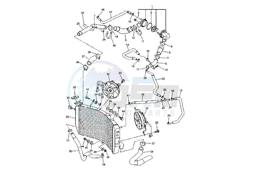 2006 yamaha r1 parts diagram